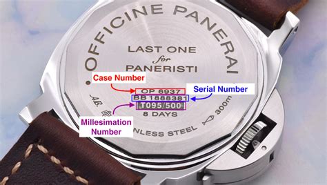 panerai serial number lookup|panerai model numbers.